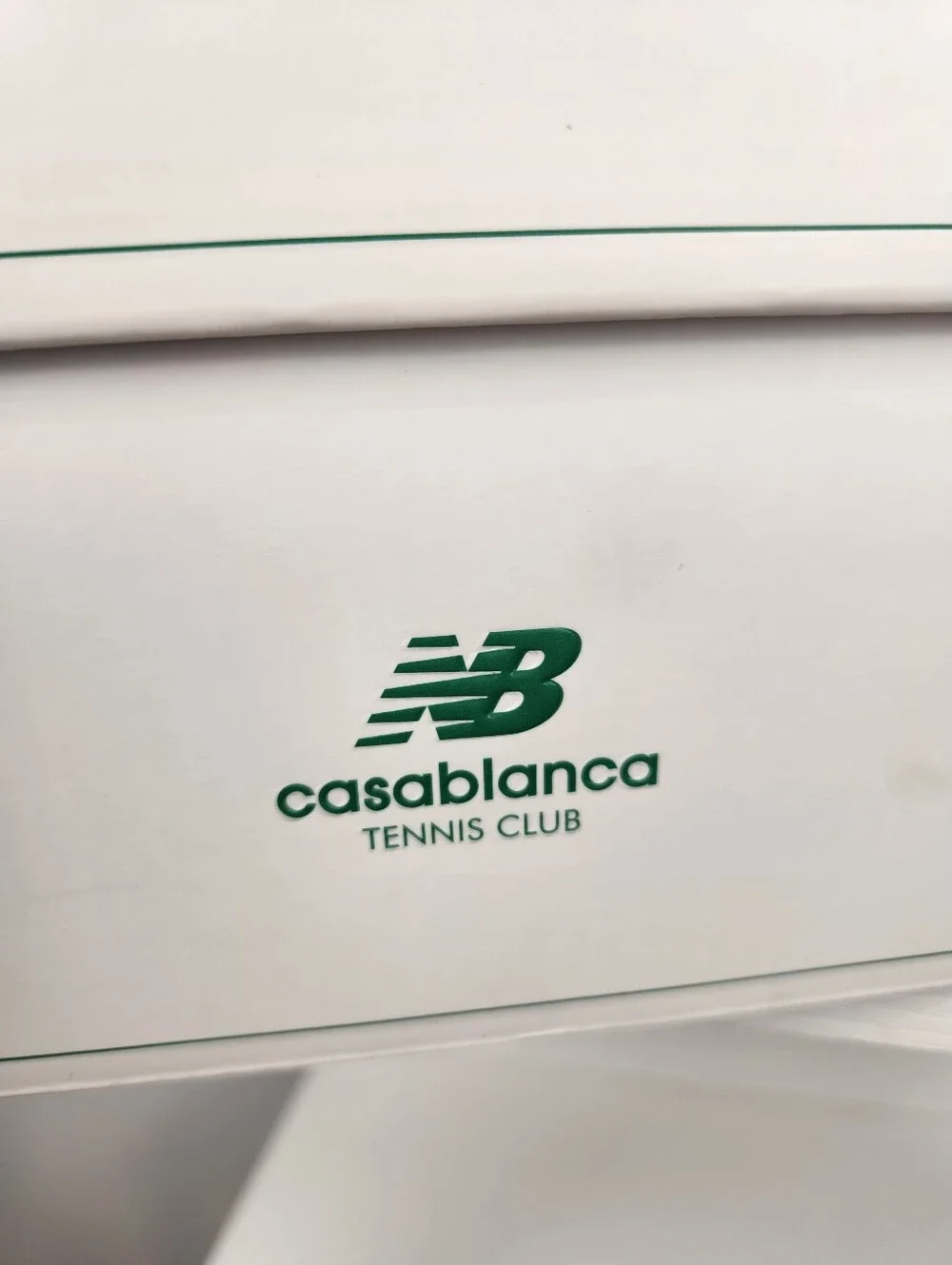 New Balance Casablanca 237 Sneaker Red Monogram White Green 2021 NEW In Box Shoe